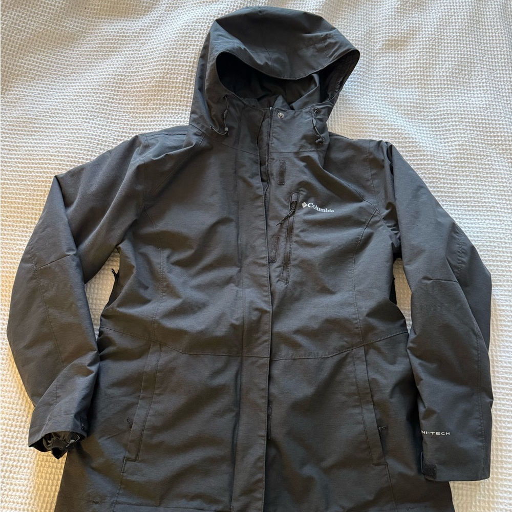 Columbia Women's Black Omni-tech interchangeable Jacket